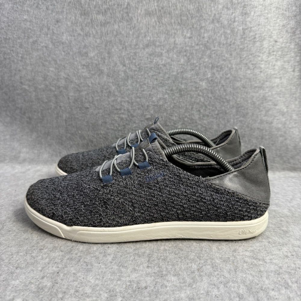 Olukai Shoes Womens Size 6.5 Alapa Li Grey Slip On Comfort Low Top Sneakers 1542